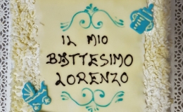 1 - Torta Battesimo mini