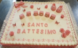 5 - Torta Battesimo mini