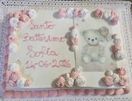 8 - Torta Battesimo mini